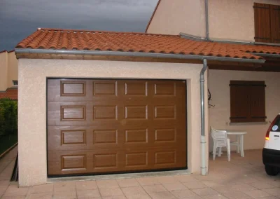 Porte de garage installée à Cournon