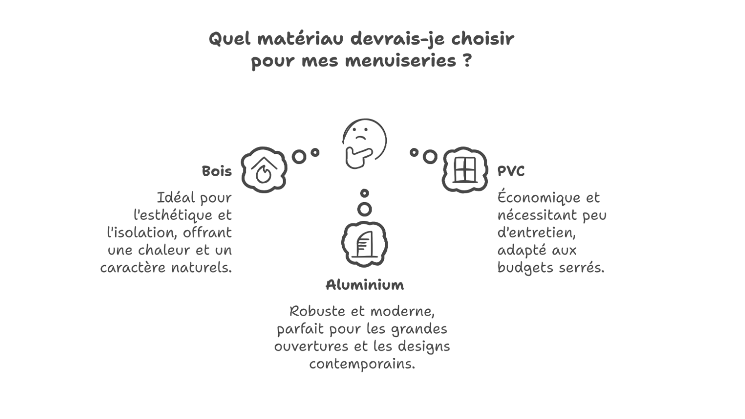 Transparence des délais et choix des matériaux durables