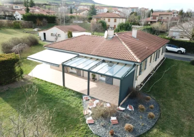 Store de véranda à Coulisses proche de Chamalières