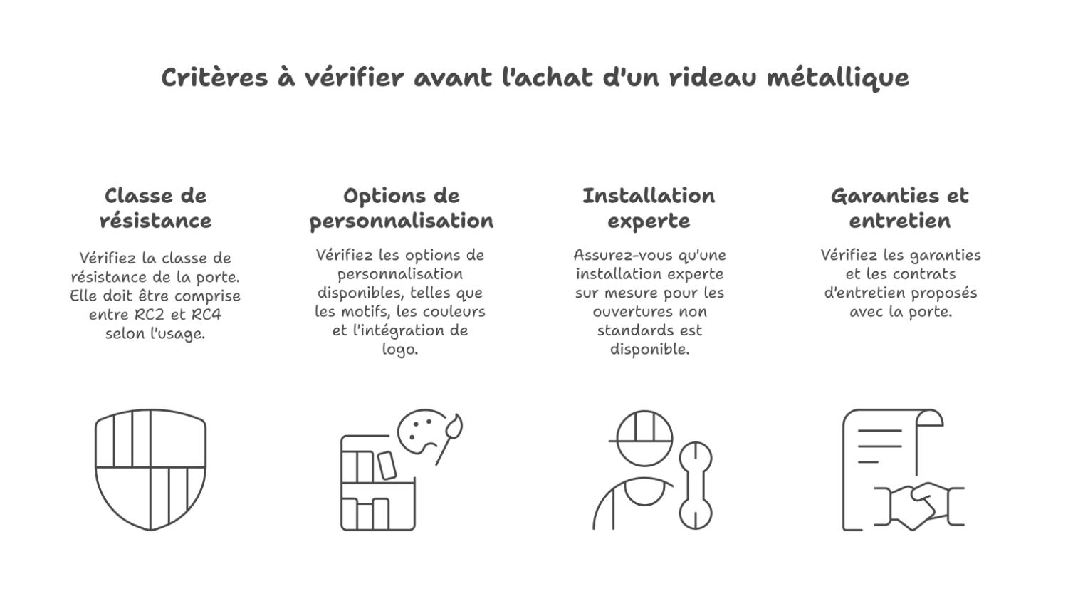 Rideaux métalliques design et sécurisés pour locaux