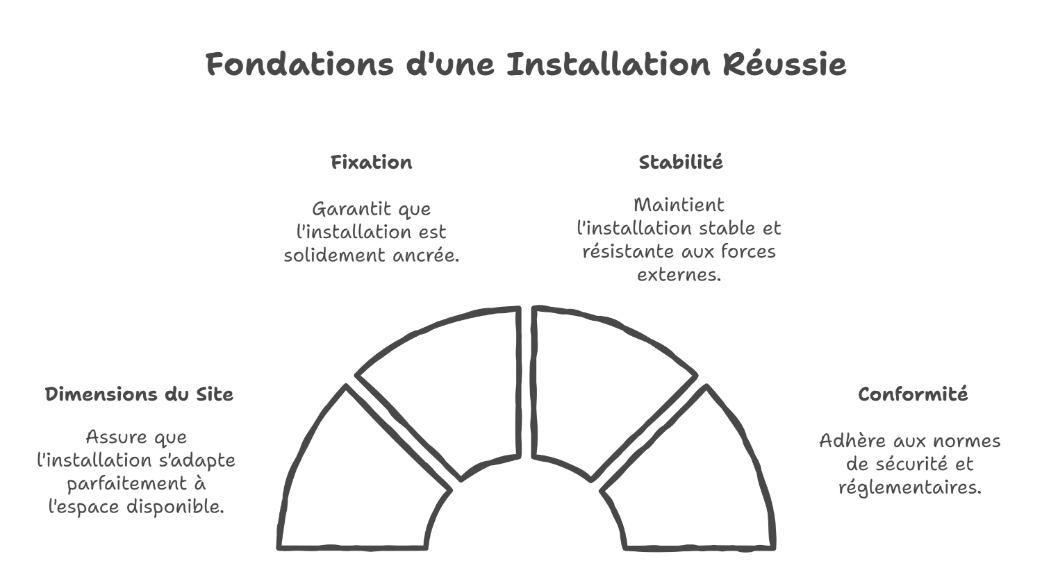 Installation professionnelle de store double pente : garantie et conformité